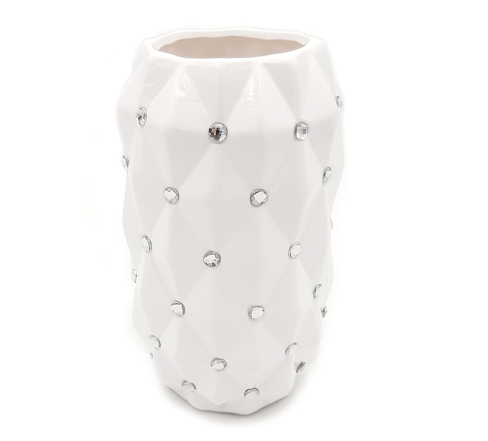 wazon-ceramiczny-krysztalki-glamour-bialy