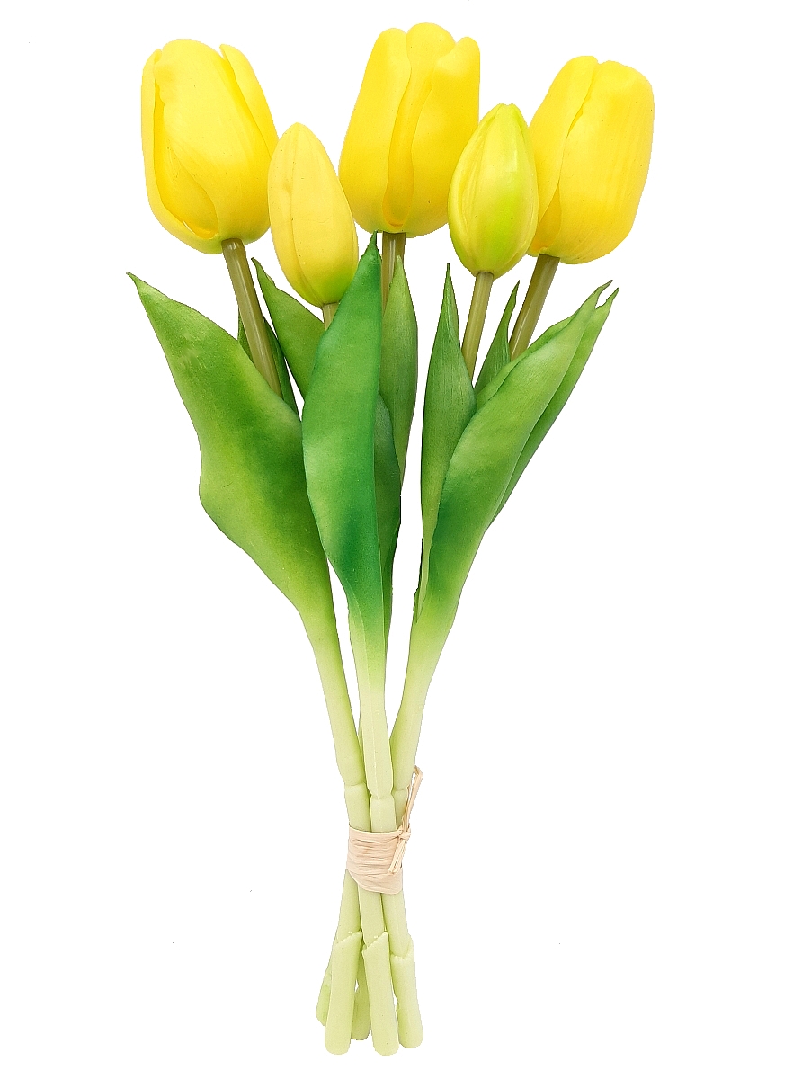 tulipan-tulipany-silikonowe-bukiet-5-szt-zolte (1)
