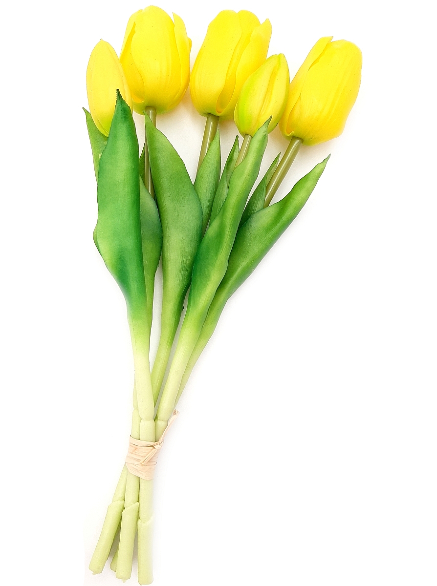 tulipan-tulipany-silikonowe-bukiet-5-szt-zolte (2)