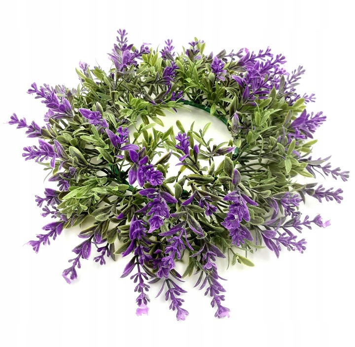 WIANEK-DEKORACYJNY-GESTY-STROIK-LAWENDA-25-cm-Kod-producenta-wianek-lawendowy-kwiaty-do-kompozycji