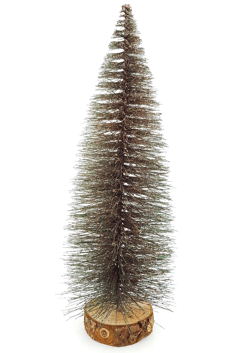 choinka-na-pniu-brokatowa-33-cm-zielona-brazowa (1)
