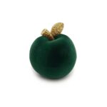 JABŁKO-ZIELONE-WELUROWE-FIGURKA-DEKORACJA-GLAMOUR-10-cm (2)