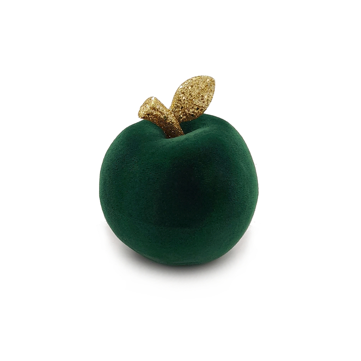 JABŁKO-ZIELONE-WELUROWE-FIGURKA-DEKORACJA-GLAMOUR-10-cm (2)