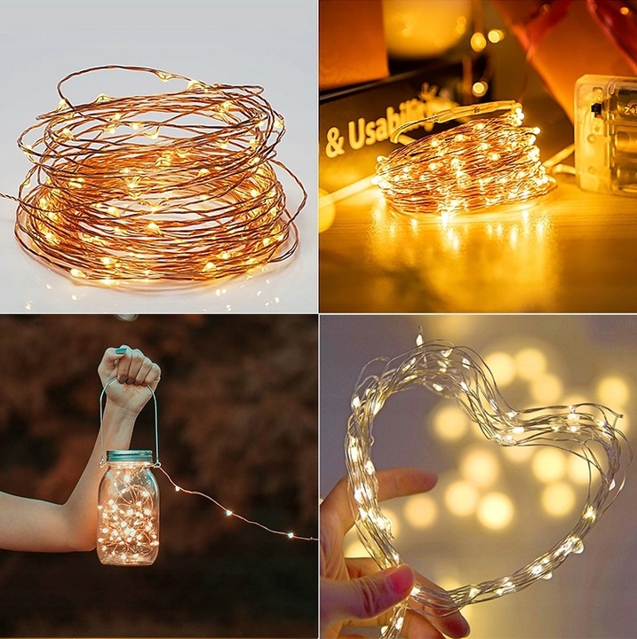 LAMPKI-LED-NA-DRUCIKU-20-DIOD-BIALE-CIEPLE-baterie-Kod-producenta-girlanda-swietlna-lampki-choinkowe