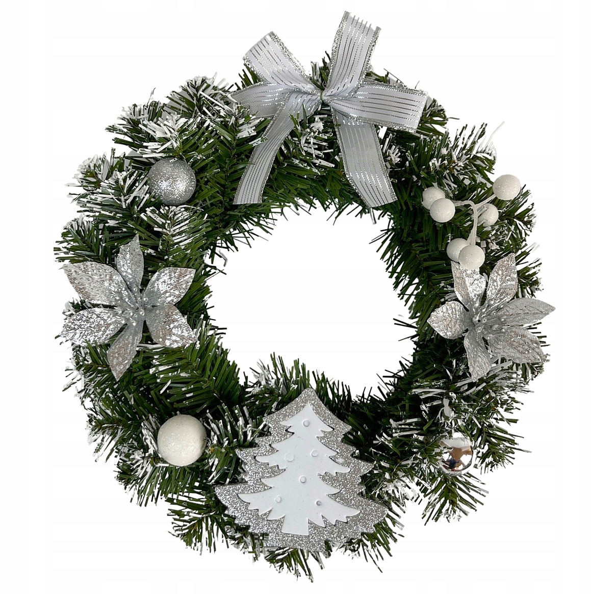 WIENIEC-SWIATECZNY-SREBRNY-STROIK-30-cm-GIRLANDA
