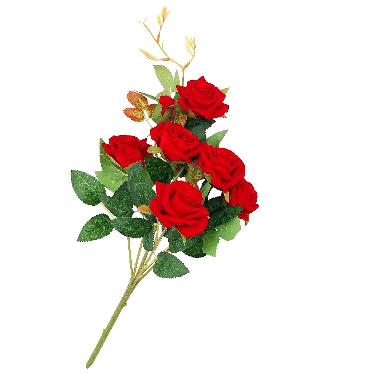 roza-czerwona-welurowa-galazka-sztuczne-roze-czerwone (3)