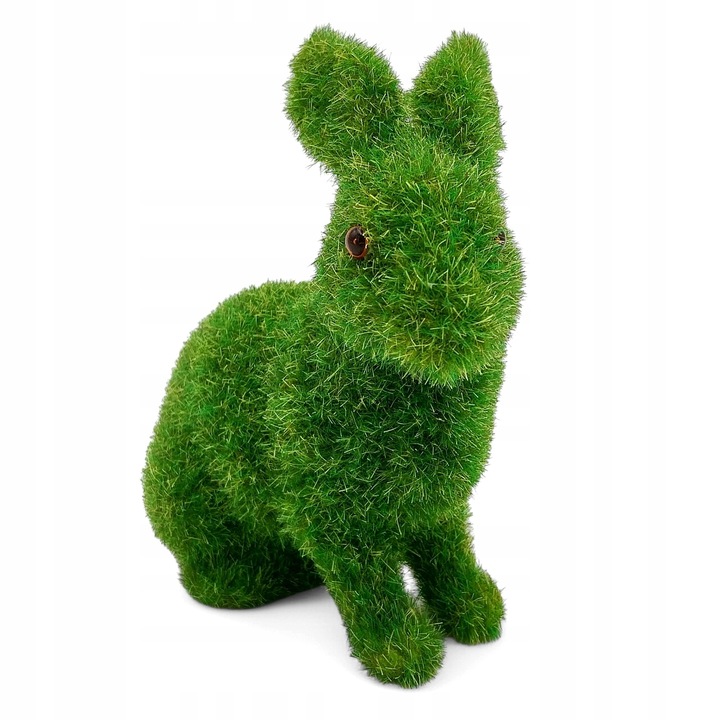 ZAJACZEK-WIELKANOCNY-ZIELONY-KROLIK-FLOKOWANY-FIGURKA-DEKORACJA-SWIATECZNA-Kod-producenta-krolik-wielkanocny-figurka-do-stroika