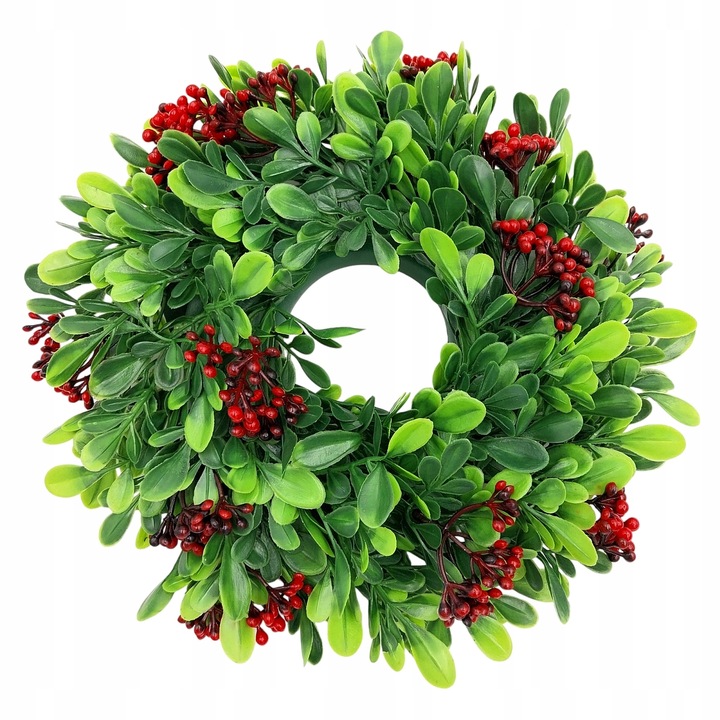 WIANEK-NA-DRZWI-JESIENNY-BUKSZPANOWY-STROIK-WIENIEC-NA-GROB-CMENTARZ-25cm-Kod-producenta-wieniec-na-drzwi-wianek-na-znicz-z-kwiatami