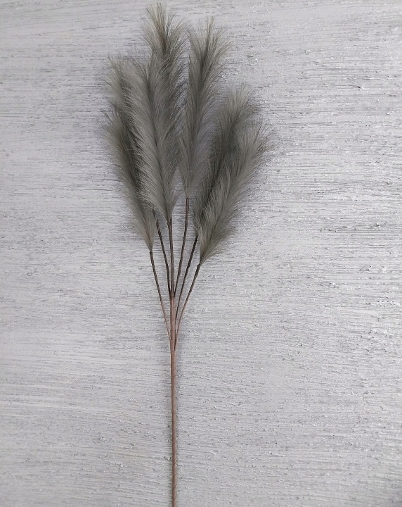PAMPAS-SZTUCZNA-TRAWA-PAMPASOWA-SZARA-WYSOKA-GALAZKA-7-KWIATOW-100-cm-Marka-bez-marki