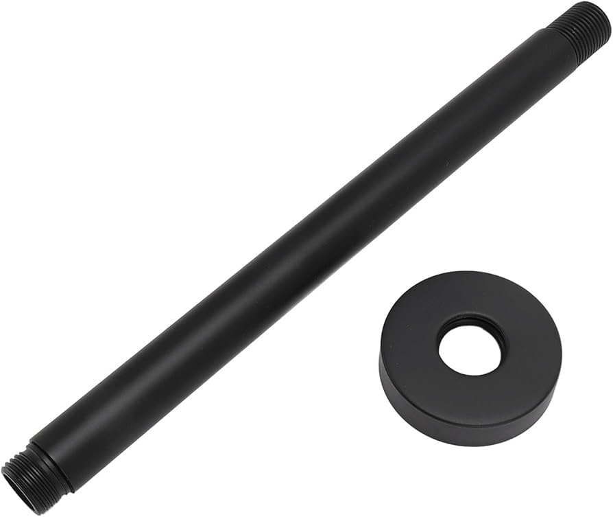 ramie-do-deszczownicy-sufitowe-prysznicowe-30-cm-czarne-okragle (1) Ramię sufitowe do deszczownicy okrągłe 30 cm Czarne 1