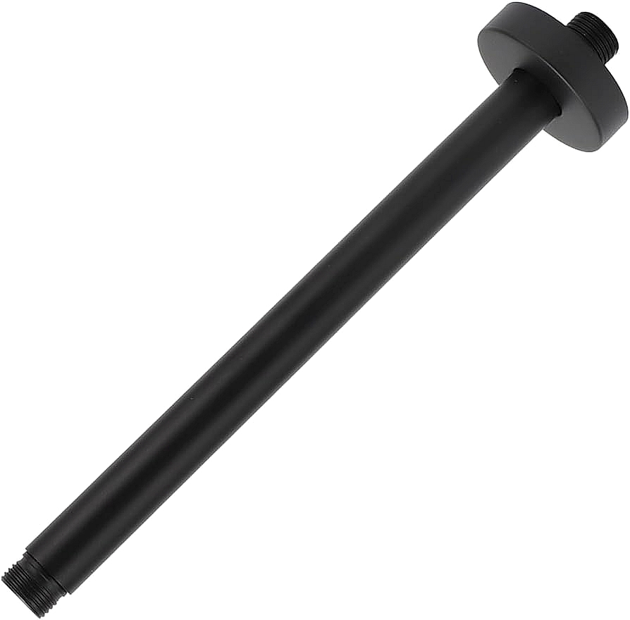 ramie-do-deszczownicy-sufitowe-prysznicowe-30-cm-czarne-okragle (2) Ramię sufitowe do deszczownicy okrągłe 30 cm Czarne 1